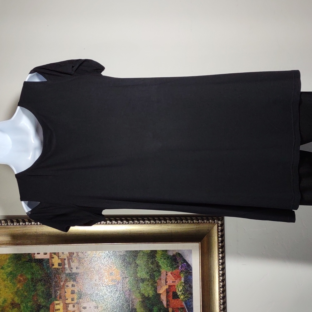 Max & Rina Cold Shoulder Tunic Top - Picture 5 of 8